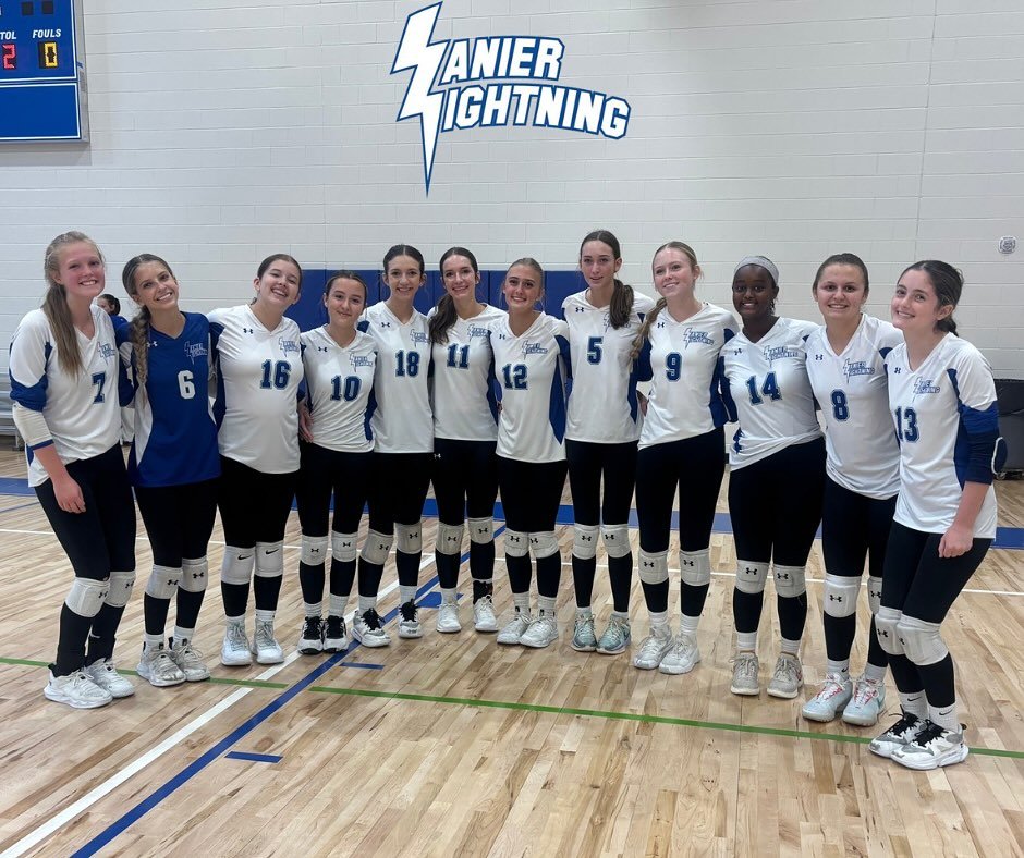 Lightning Strikes! These ladies beat Horizon Christian in 3 today. Up next, Fideles at 7:00 tonight! Congratulations ladies! Let’s Go Lightning! #WeAreLCA #weloveourathletes📷📷 #trueblue