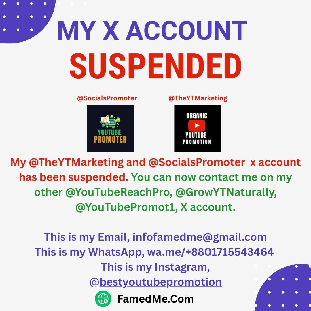 YouTube Promoter tweet media