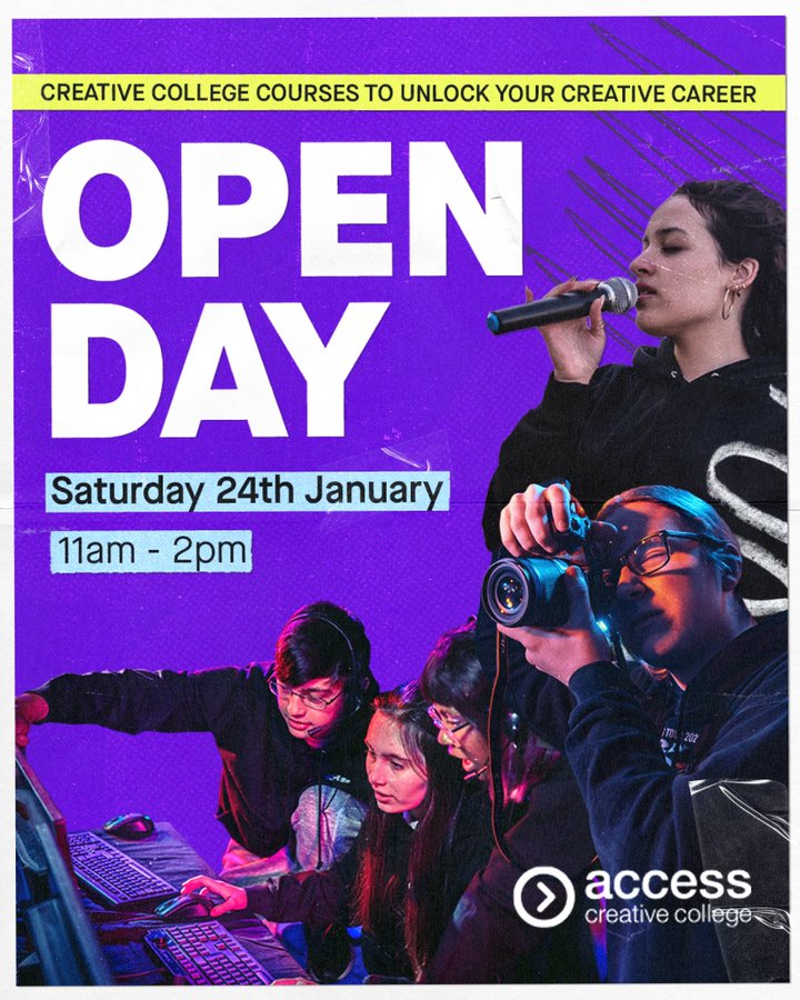 Access Creative College tweet media