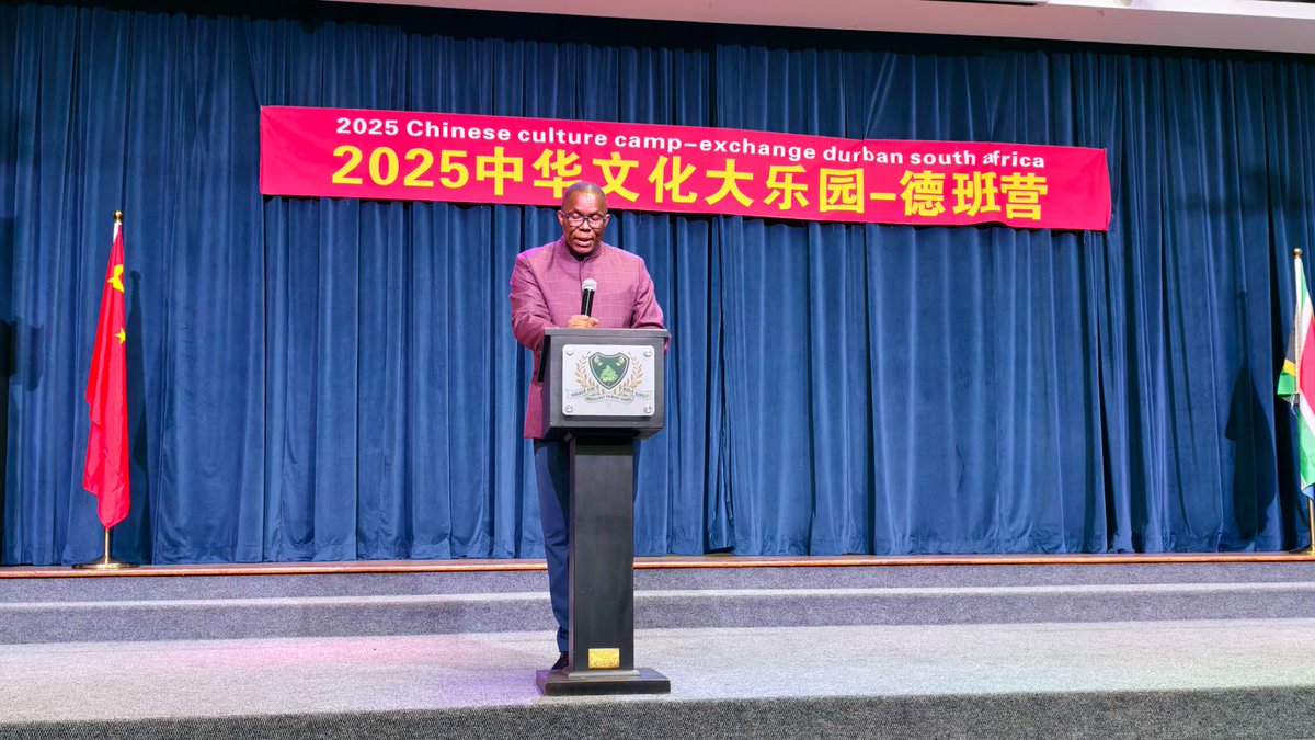 Chinese Consulate General in Durban tweet media