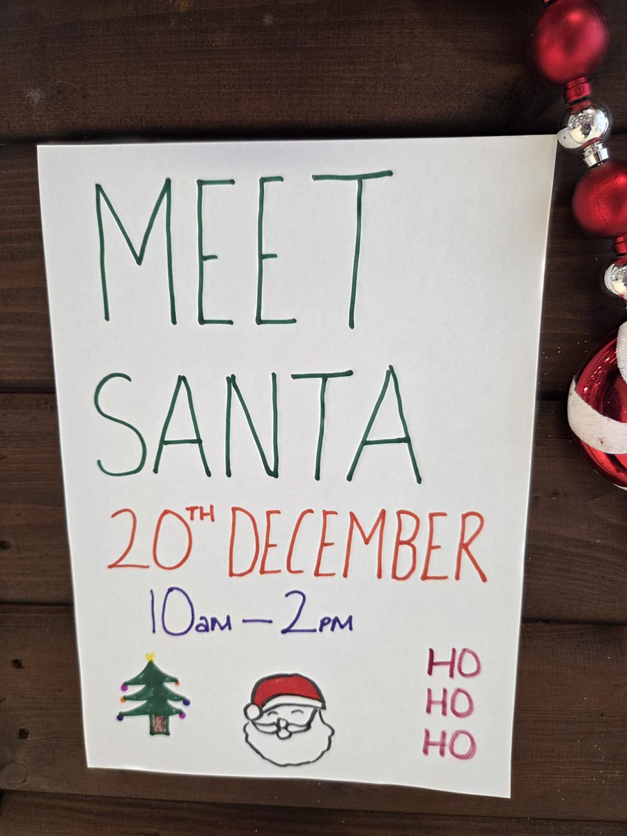 lefencing's tweet image. Santa will be in store at Tesco Extra Long Eaton from Saturday 20th December 2025 between 10am - 2pm.