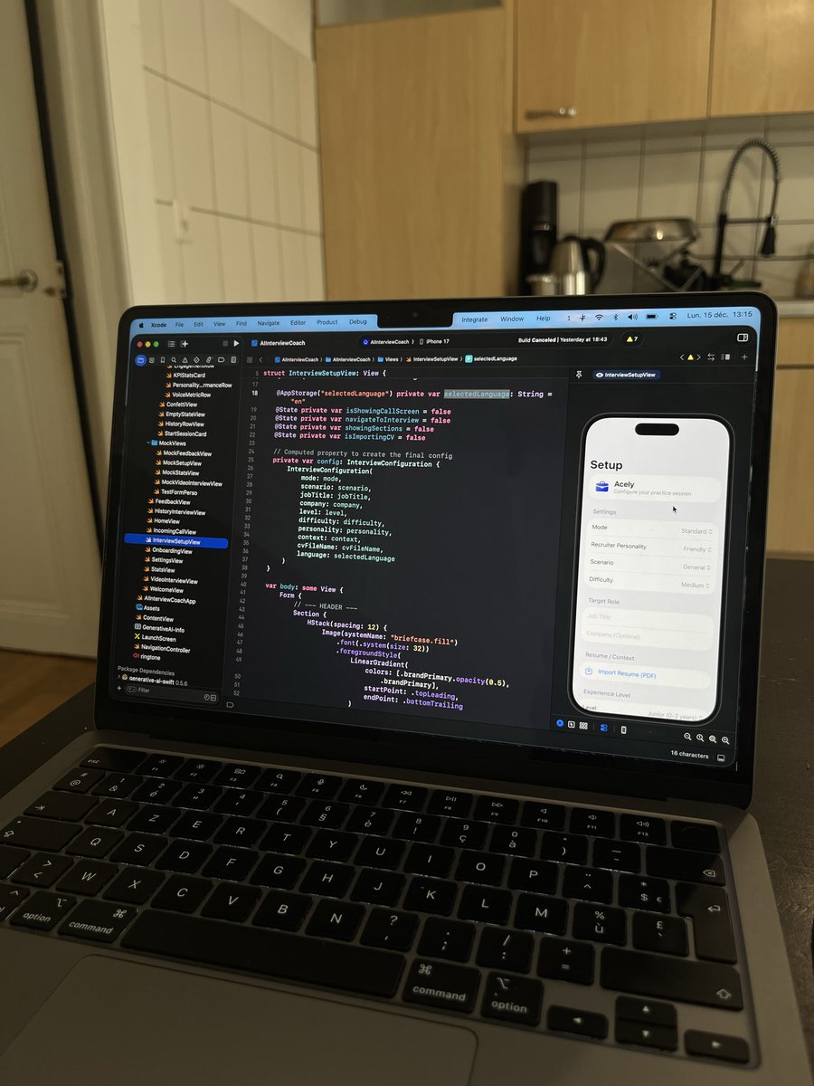 roywass_'s tweet photo. SwiftUI question.
For this setup screen: Native Form or Custom View?

What’s your take? https://t.co/o7S3wdS2Zg