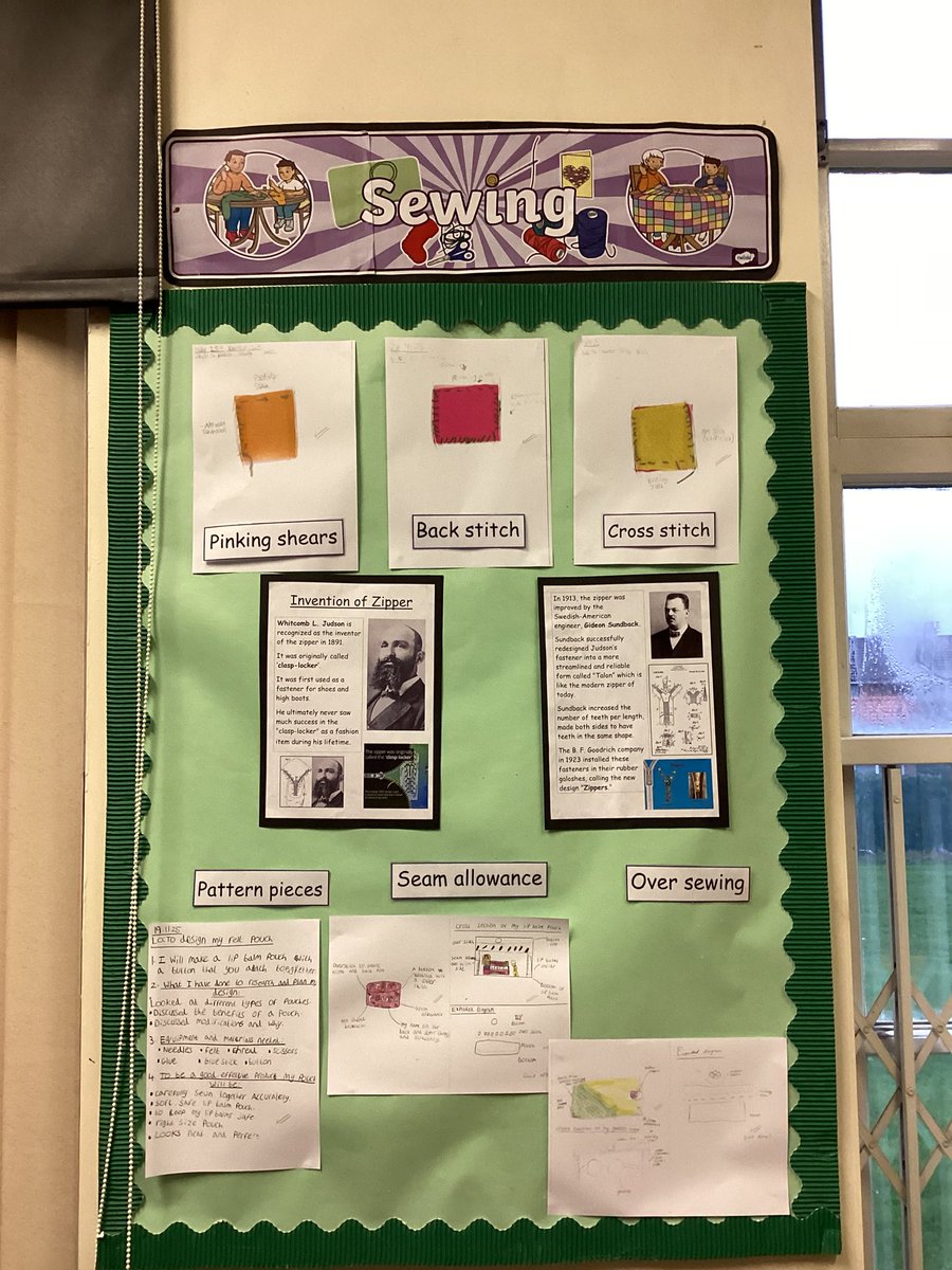 In D&amp; Tthis half term, Sapphire Class have been researching, designing and making felt pouches. They have made a variety of different pouches including pencil cases, glasses cases and tooth fairy pouches! Our evaluation process will come next! #Sapphire #DesignTechnology