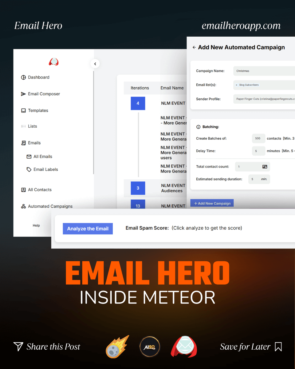 Email Hero by AISQ tweet media
