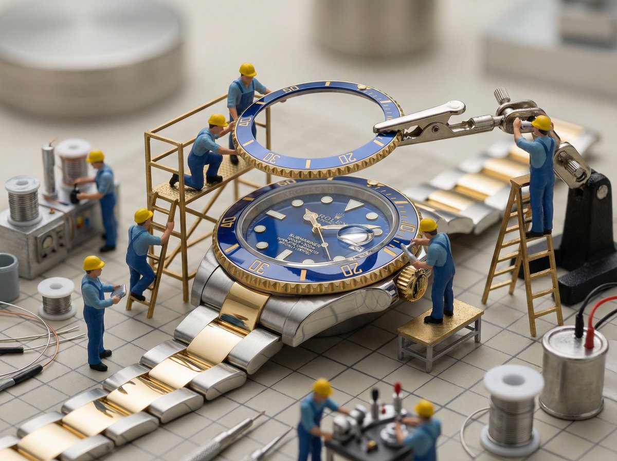 Mini Workers Tackle a Giant Diner Delight!