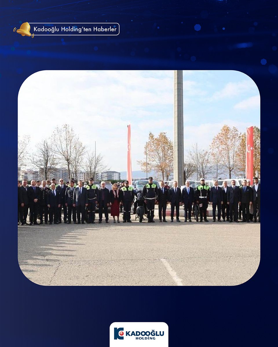 Emniyet ve Jandarma teşkilatlarımızın hizmet kapasitesinin artırılmasına yönelik düzenlenen araç teslim töreninde, Kadooğlu Holding kamu güvenliğine katkı sunan kurumlar arasında yer aldı. Tören kapsamında, sürece araç hibesiyle destek veren Kadooğlu Holding adına, Gaziantep