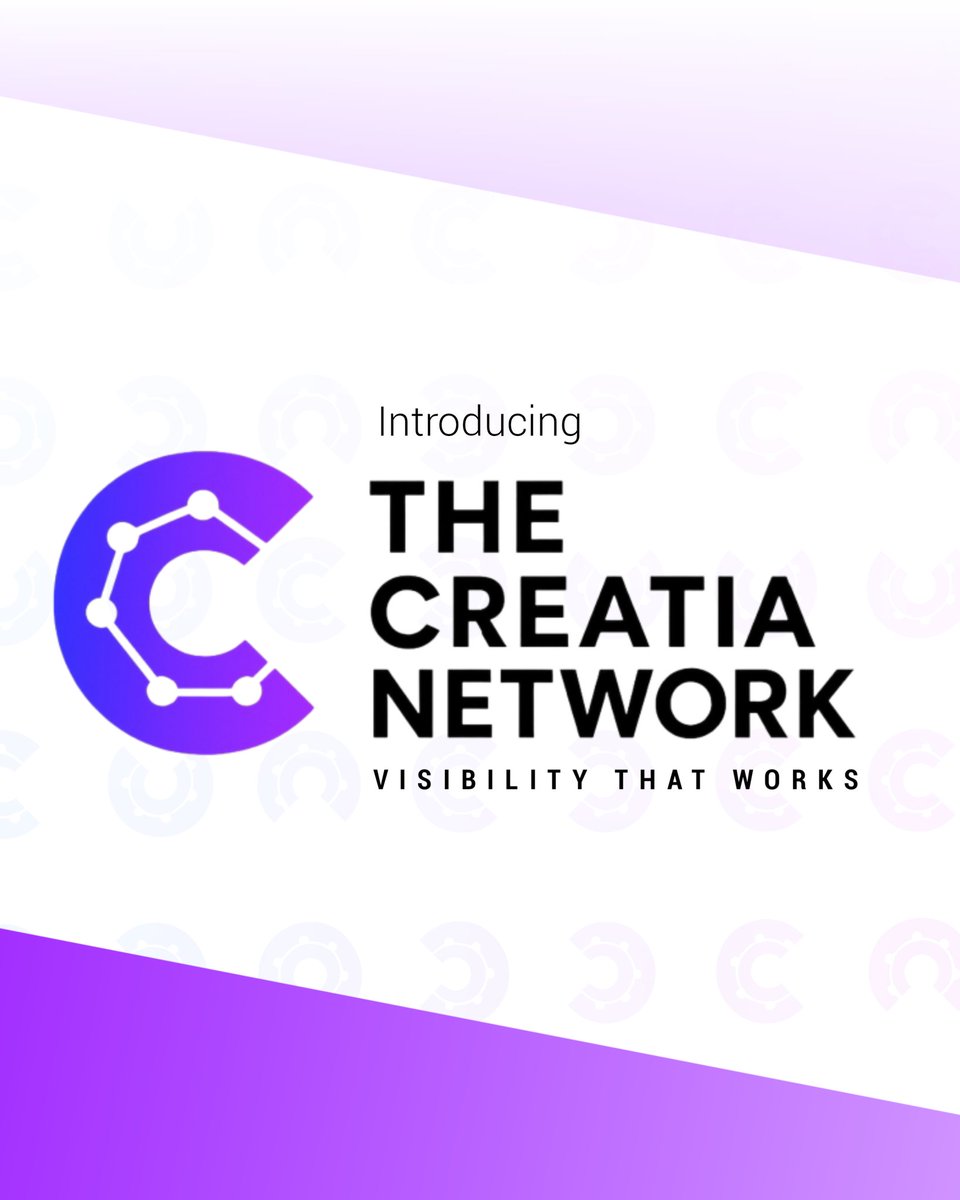 CreatiaNetwork's tweet image. The Creatia Network helps brands, businesses &amp;amp; creatives grow with high-performing content and strategy that drives real results not just noise.  

#TheCreatiaNetwork #VisibilityThatWorks #DigitalGrowth
