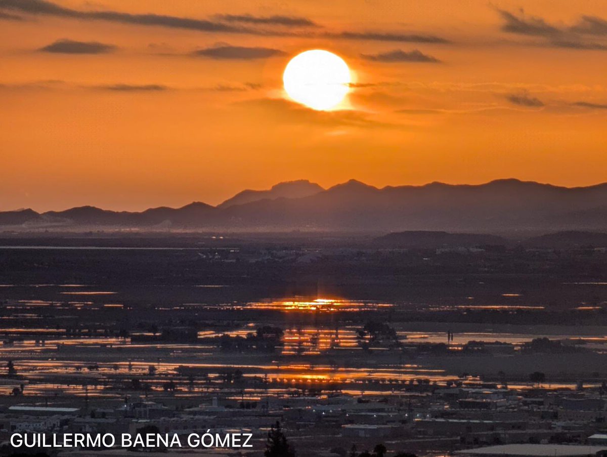 Fercosher's tweet image. Así amanecía el campo de #Totana tras las intensas #precipitaciones de ayer. 

#Tormenta #Inundaciones
