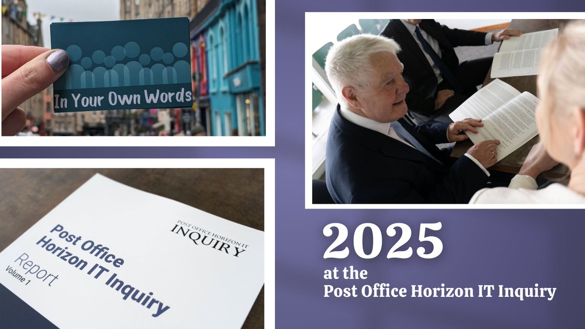 Post Office Horizon IT Inquiry tweet media