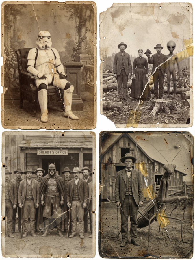 Create vintage found-footage photographs that never existed with Nano Banana Pro 

More ideas in the