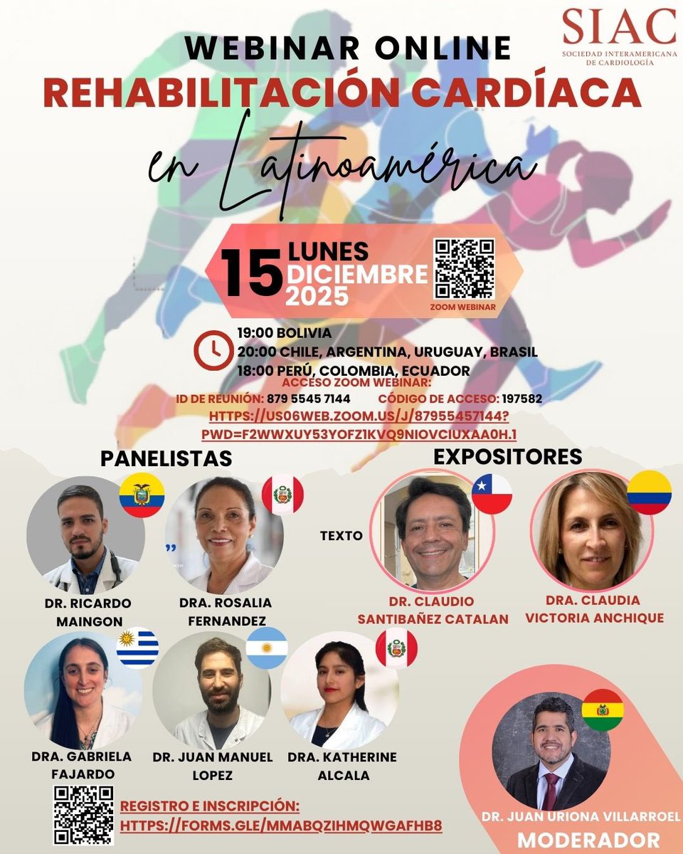 Consejo SIAC Rehabilitación Cardiaca tweet media
