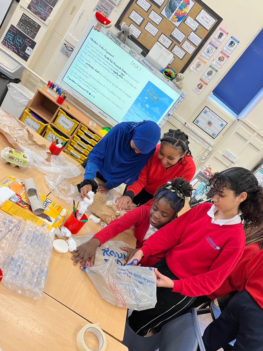 LarkHallPrimary's tweet photo. Year 6 are stepping into the role of engineers to kick off STEAM Week! π οΈ
Egg drop challenge underway, putting creativity, teamwork and problem-solving to the test.
Canβt wait to try them out and see the results! π₯β¨ #lhsteamweek #larkalbert #lhdt #lhstu #lhpscd https://t.co/A80FZpa08i