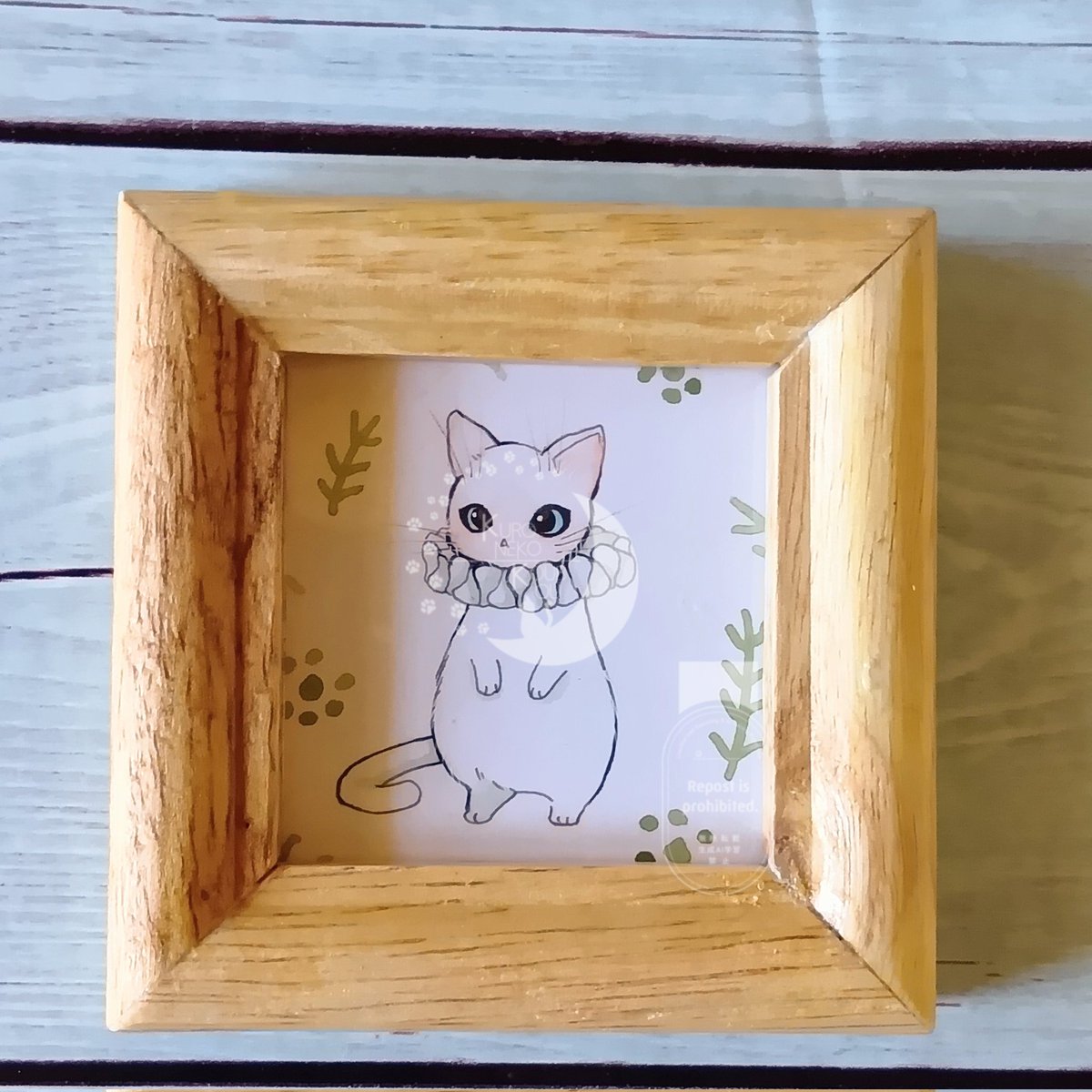 猫だらけのミニ額原画展6』の通販が始まりました！ 今日まで使える