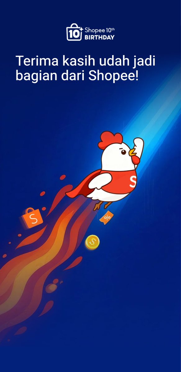 Penasaran kategori yang paling banyak kamu beli selama ini? Yuk, lihat momen Shopee-mu di sini! #10TahunBersamaShopee shp.ee/7494l17ueuc