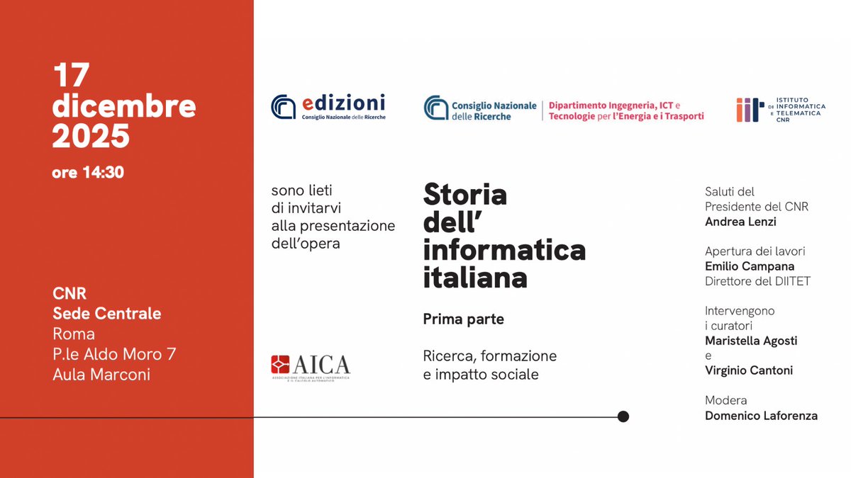 CNR Consiglio Nazionale delle Ricerche tweet media