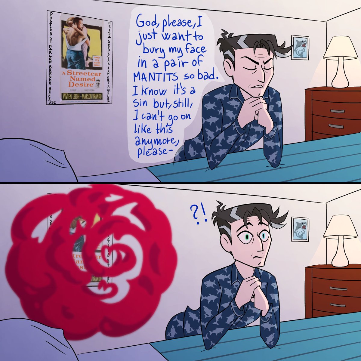 Vincent's nightly prayers break the space-time continuum (part 2