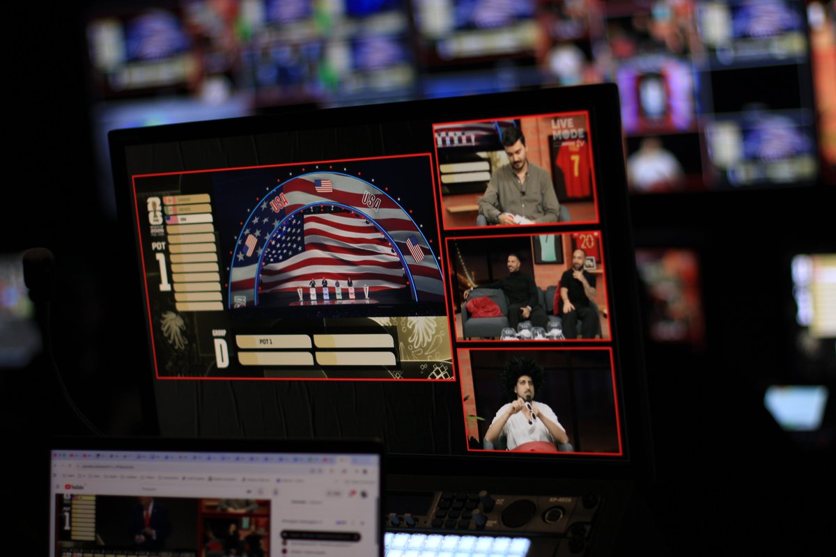 wtvision_'s tweet photo. #LiveModeTV made its debut in Portugal from #wTVision's virtual studio🎥We handled the complete virtual set design and technical operation for their first live stream: #FIFAWorldCup2026draw.

👉 Read more about the new standard for sports #livestreaming: https://t.co/EaSx3ZMJMf https://t.co/NYYa61ne9e
