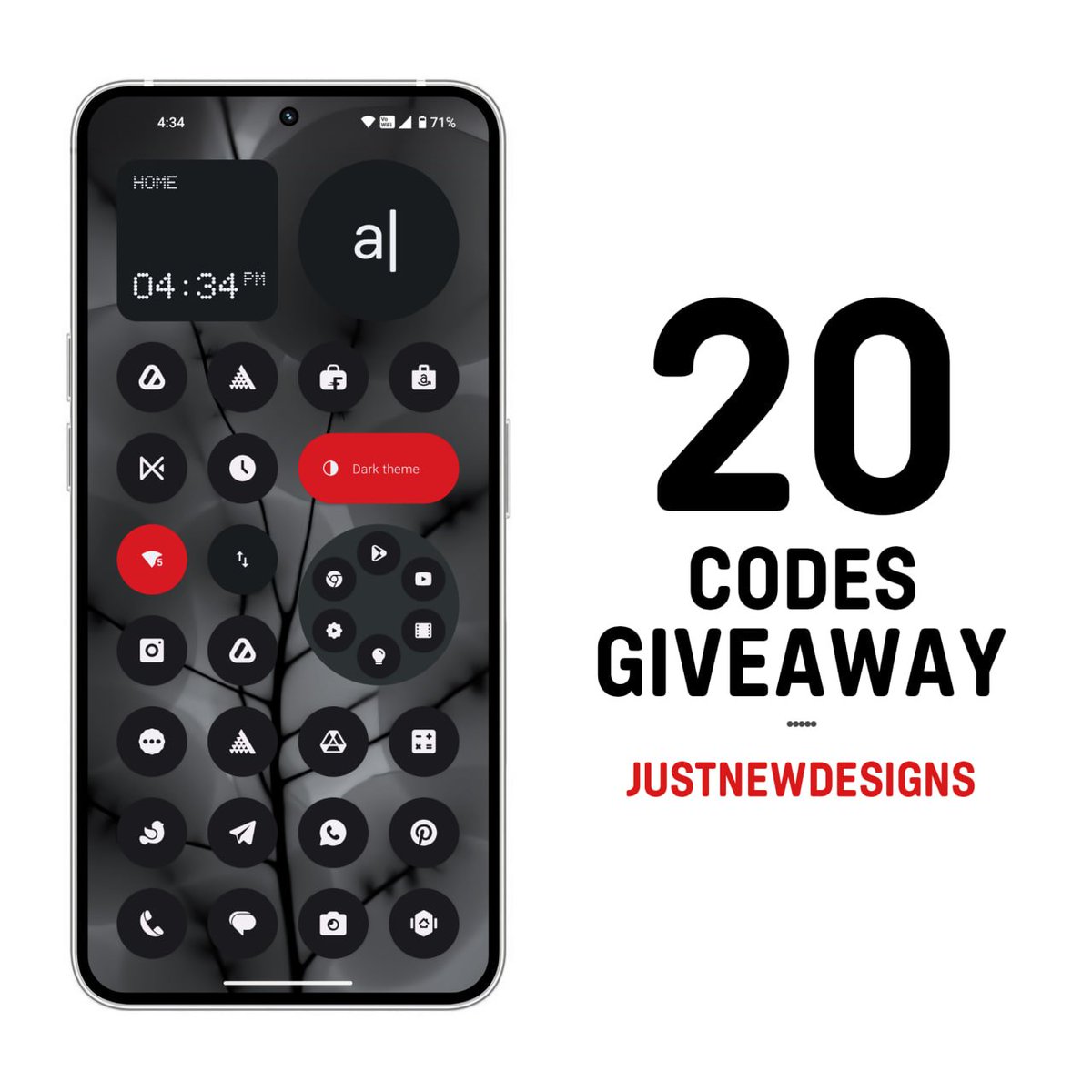 🔥 FREE Everything IconPack pro Giveaway! 🔥
Give your homescreen a fun, fresh makeover 🎨💎

🎯 20 Lucky Winners!
play.google.com/store/apps/det…

✅ Retweet
✅ Comment
That’s it—you’re in!
⏳ Winners announced soon ⚡️