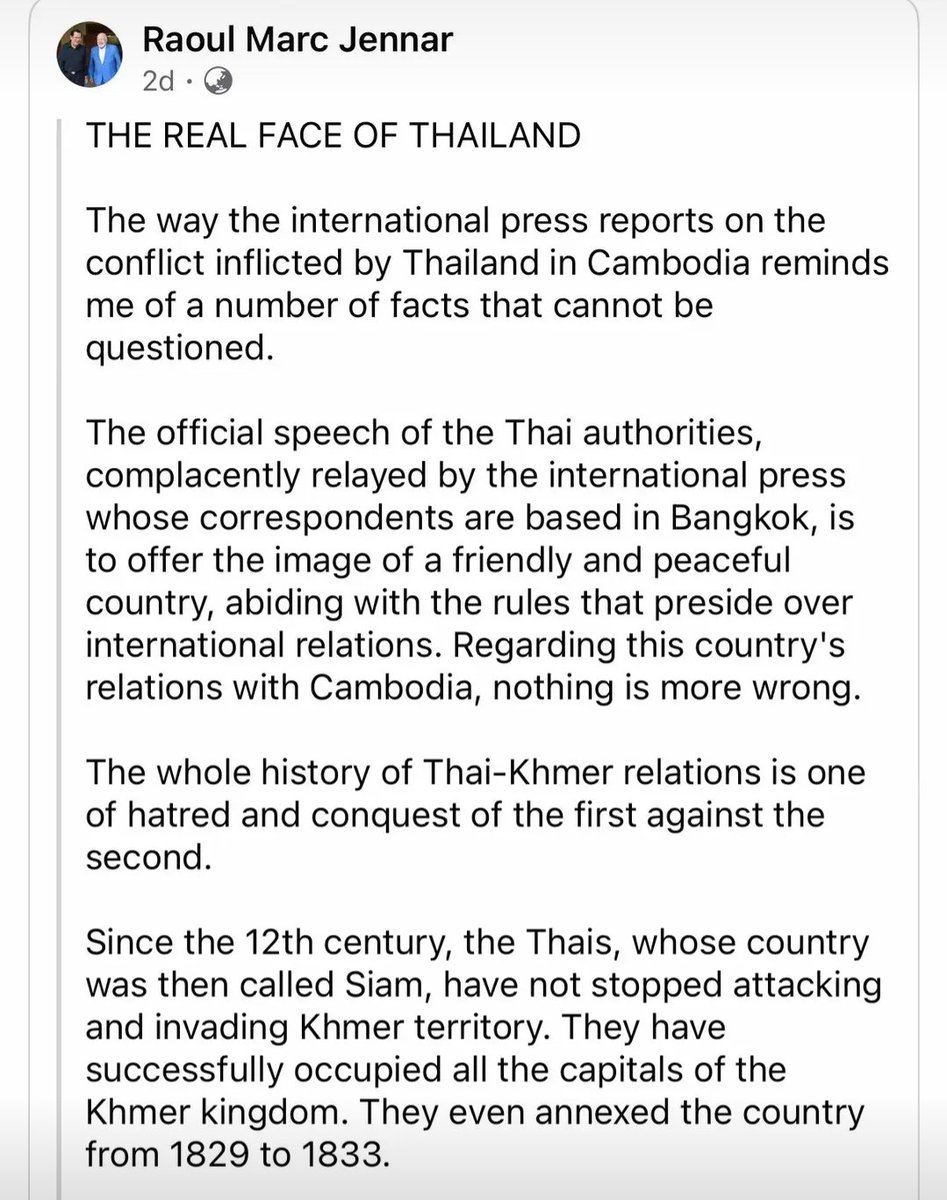 KyleeHeng5665's tweet photo. THE TRUE FACE OF THAILAND BY MR. RAOUL MARC JENNAR🙏🙏 https://t.co/qlF3IPKW3T