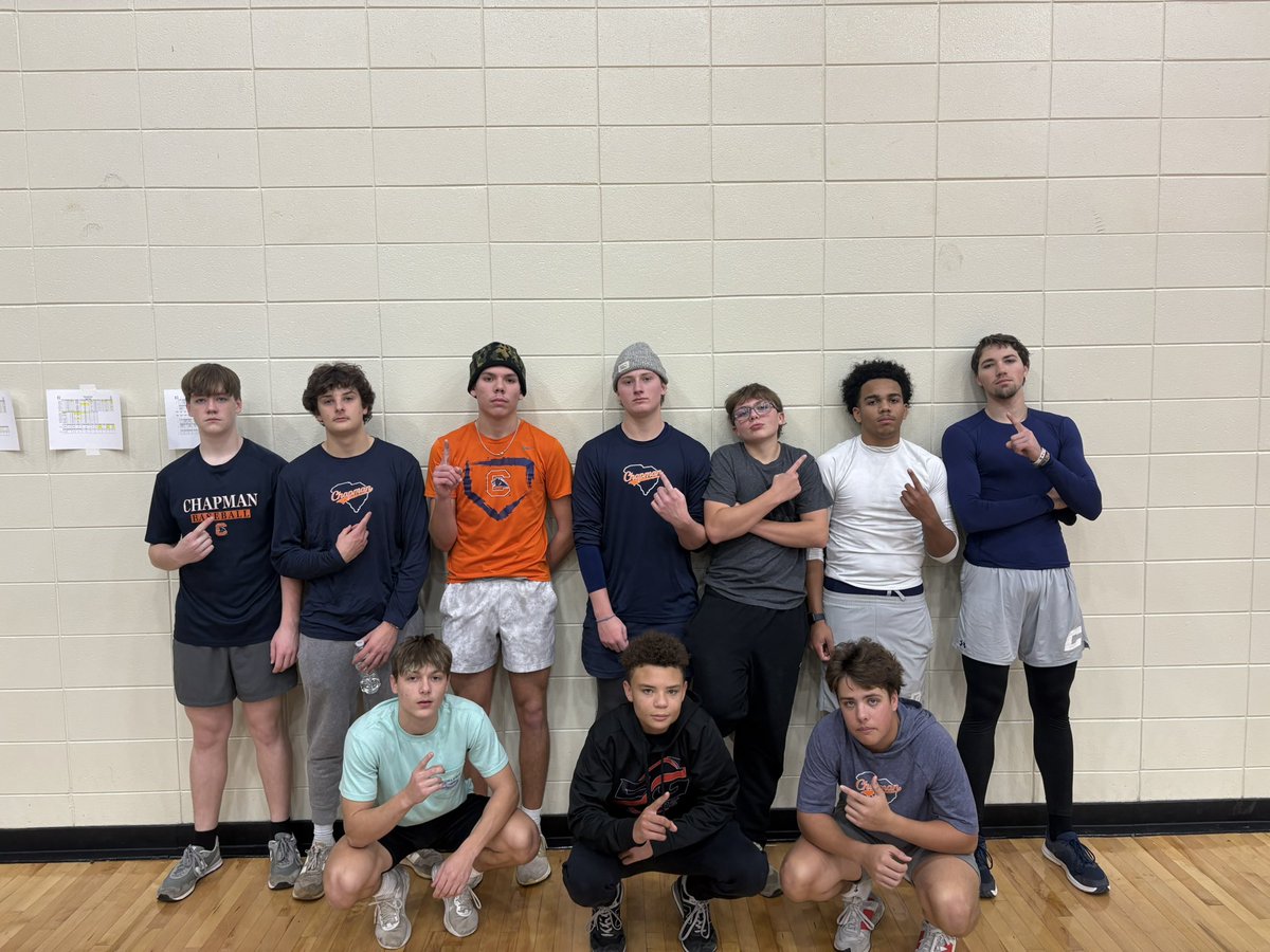 Chapman Baseball tweet media