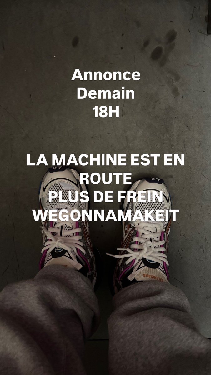 GN23ski's tweet image. ANNONCE 
DEMAIN
18H
#DÉSOLÉ4ATTENTE 
hashtag lancé