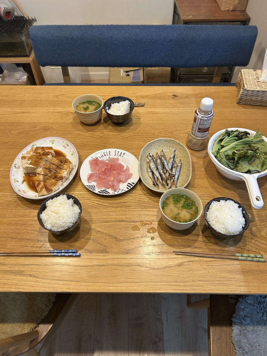 jujumarup's tweet image. 今日は空手の練習があり遅めの晩御飯〜😄ししゃもが無性に食べたくなり晩御飯に😋たまに食べたくなるー☺️w