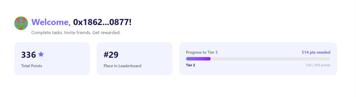 Just hit 300+ points in the <a href="/swapperfinance/">Swapper Finance</a> campaign and it has been incredibly easy with their seamless fiat onboarding.

Come join through my referral link, start earning alongside me, and lets stack those rewards together before the leaderboard fills up.