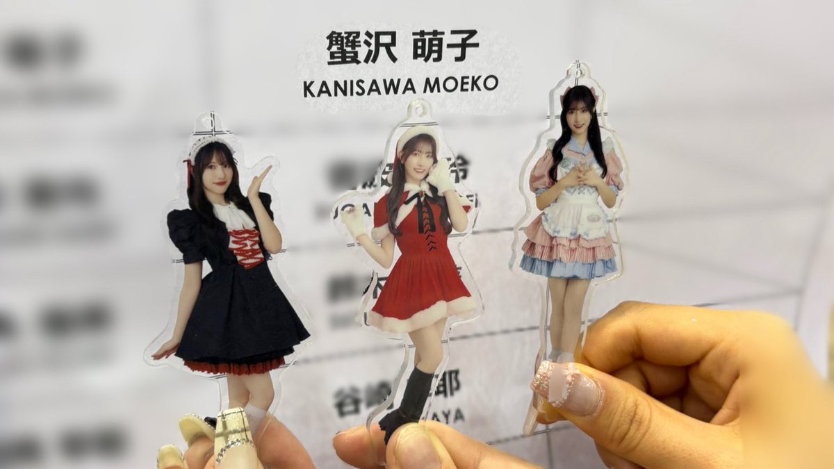 白サンタ萌ちゃんかわいすぎた😭いっぱいプレゼントもらえた気分で幸せ