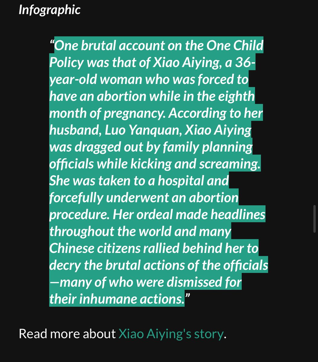 Biobizarre's tweet photo. Fun Fact:

This images below show what actually led to the one-child issue. Also, women in China have beared the brunt of having to settle for people they don’t like simply because they are seen unfavorably. During the one child policy, females were overwhelmingly aborted. https://t.co/HZPoo5Ez61