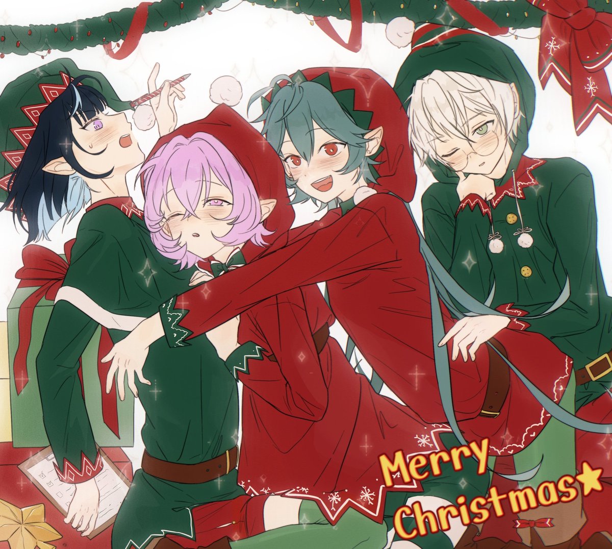 D-10🎄

이맘때 크리스마스 엘프들은🧚
선물 준비를 돕는다고 하네요 >////<
(어찌저찌 진행 중..)
#エスプリ