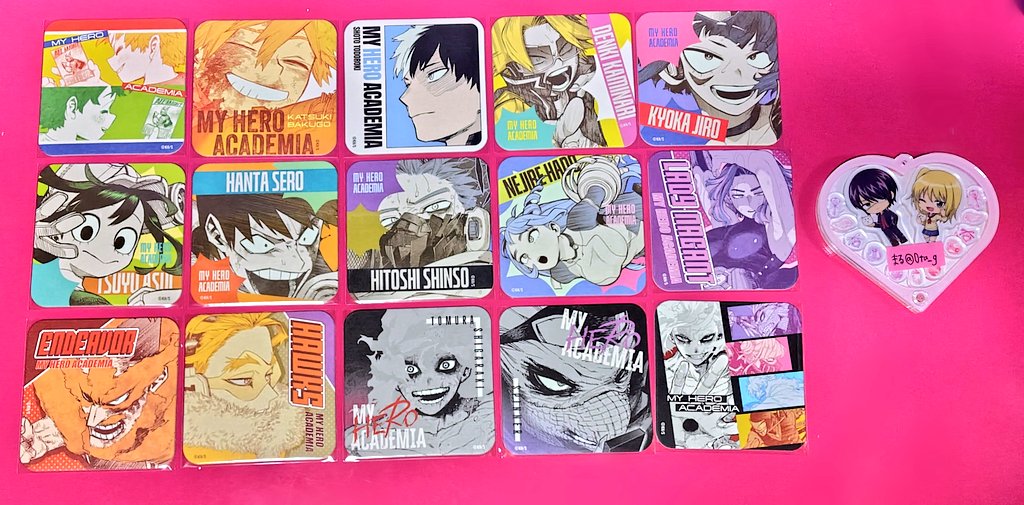 交換・譲渡】 僕のヒーローアカデミア ヒロアカ 原画展 アート