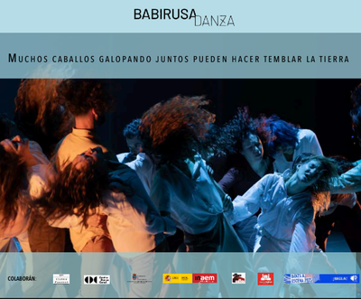 Niños/as, jóvenes y adultos podréis participar en uno de los espectáculos de la #Navidad de #Parla, de la mano de <a href="/babirusadanza/">Babirusa Danza</a> : “𝑀𝑢𝑐ℎ𝑜𝑠 𝑐𝑎𝑏𝑎𝑙𝑙𝑜𝑠 𝑔𝑎𝑙𝑜𝑝𝑎𝑛𝑑𝑜 𝑗𝑢𝑛𝑡𝑜𝑠 𝑝𝑢𝑒𝑑𝑒𝑛 ℎ𝑎𝑐𝑒𝑟 𝑡𝑒𝑚𝑏𝑙𝑎𝑟 𝑙𝑎 𝑡𝑖𝑒𝑟𝑟𝑎”. <a href="/CulturaParla/">ParlaEsCultura</a> <a href="/GemaGmagt/">Gema</a>