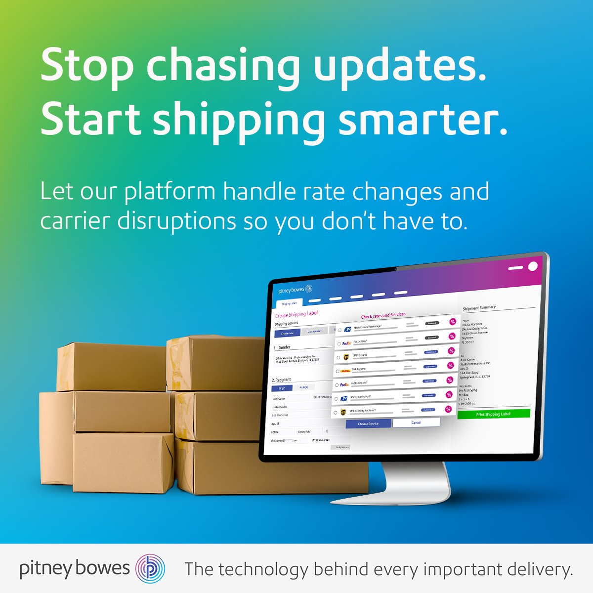 Pitney Bowes tweet media