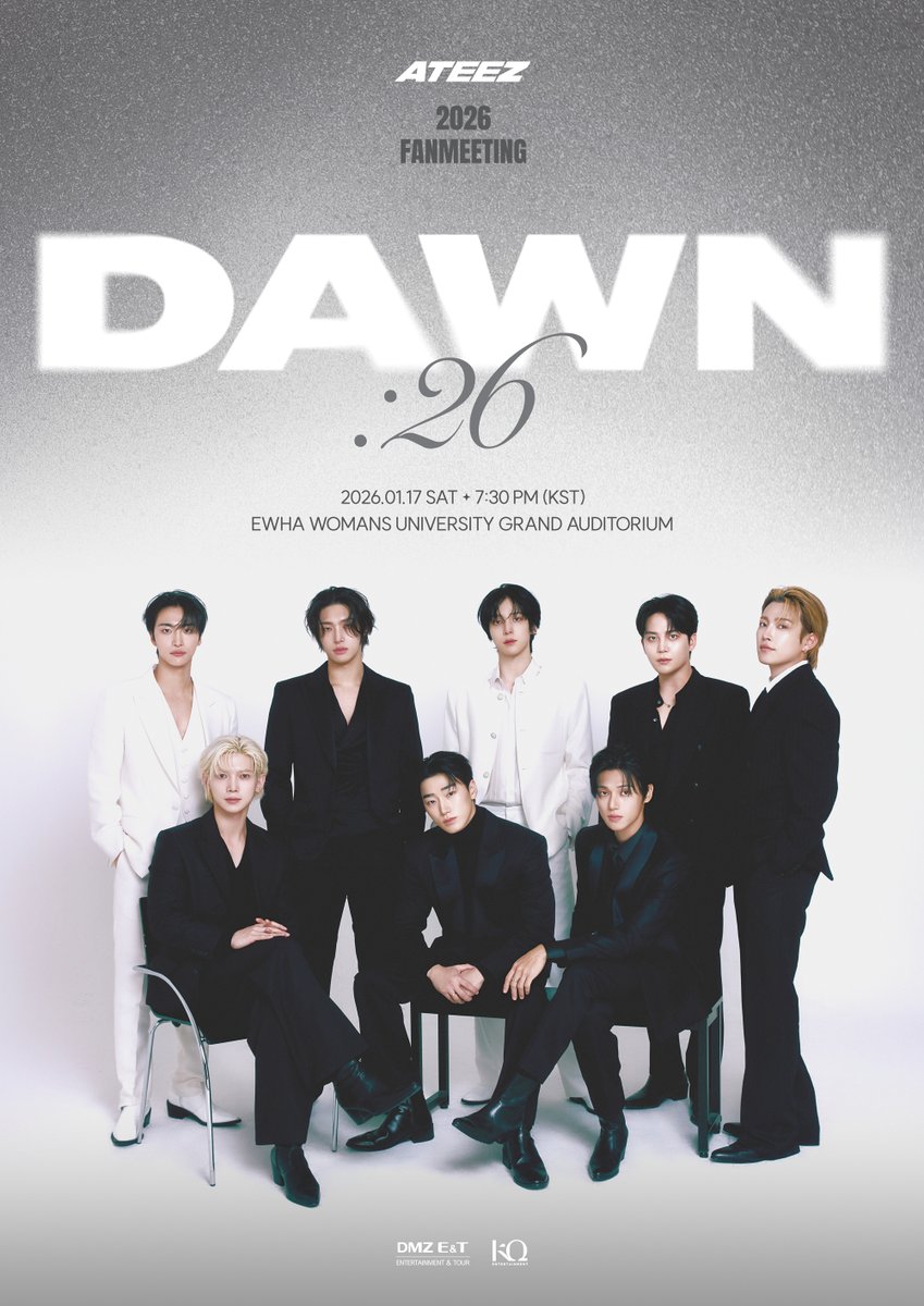 2026년 ATEEZ 와 함께하는 새해맞이 팬미팅! <2026 ATEEZ FANMEETING