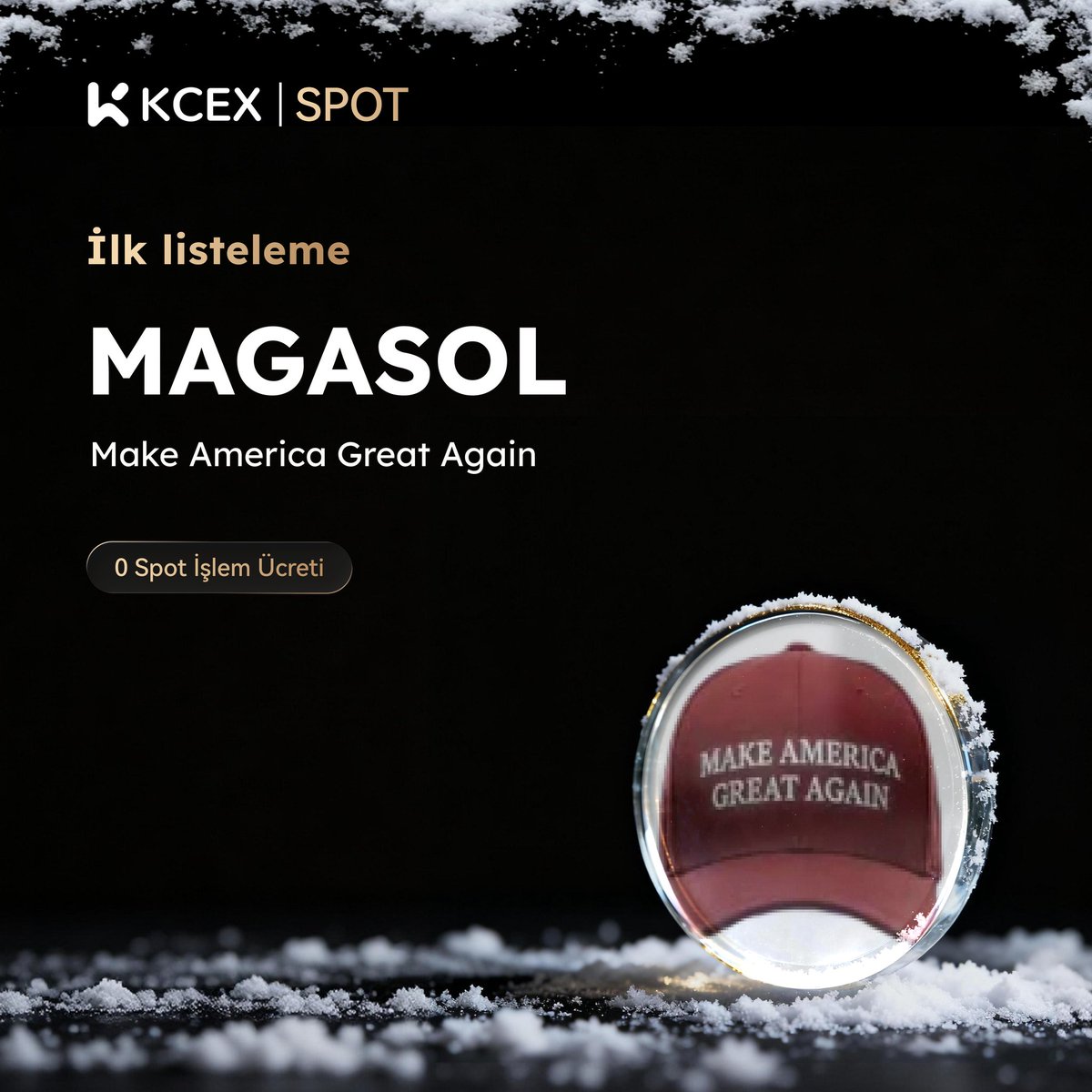 KCEX_Turkey's tweet photo. #KCEX İlk Listeleme! 🎉
KCEX, #MAGASOL 'ı spot işlemlerde MAGASOL/USDT paritesinde listeliyor.
⏰ İşlem Zamanı: 15 Aralık 2025, 15.45 (TSİ)
Hemen işlem yapın👇
https://t.co/JIV0PtDlrd https://t.co/yENwh7zGWB