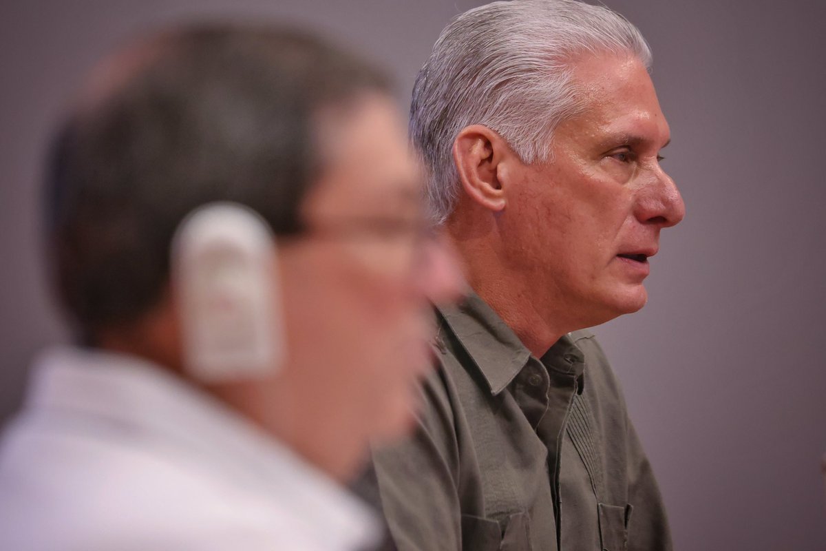 Miguel Díaz-Canel Bermúdez tweet media