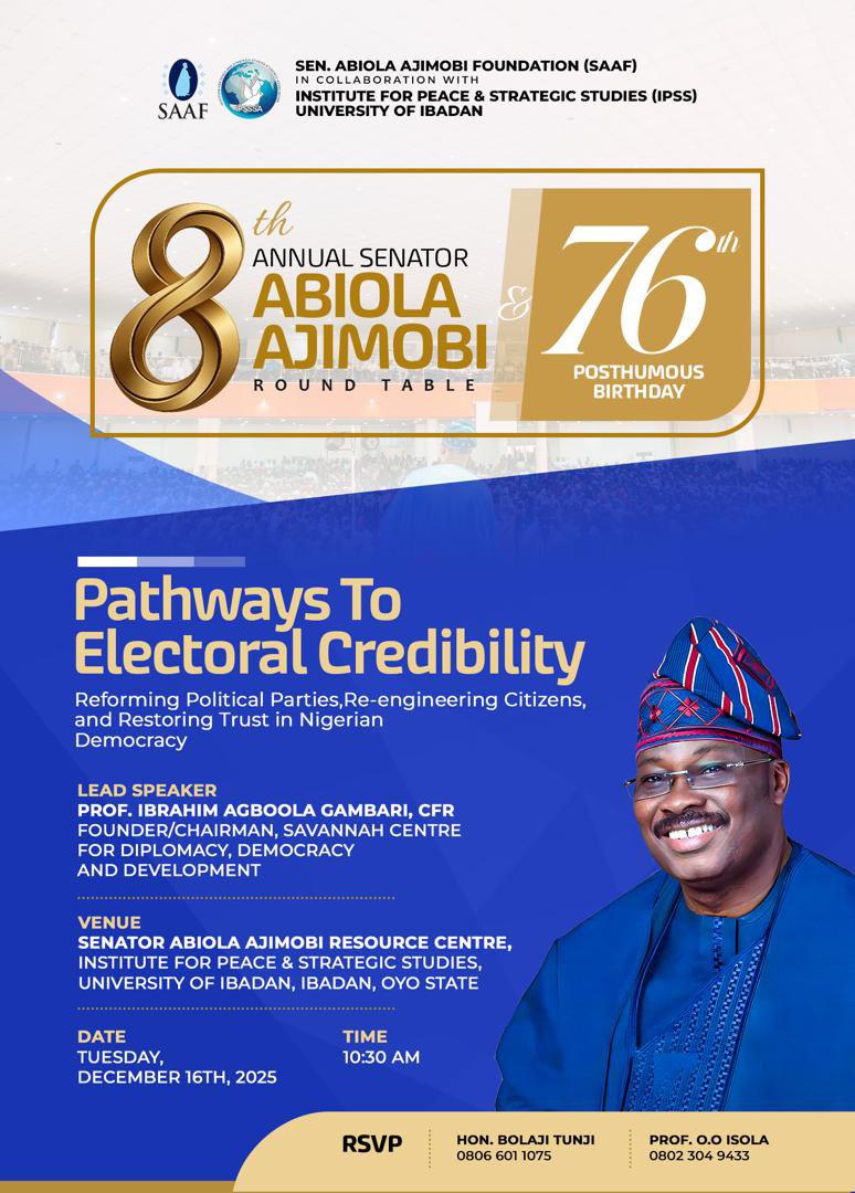 AJIMOBI FOUNDATION tweet media