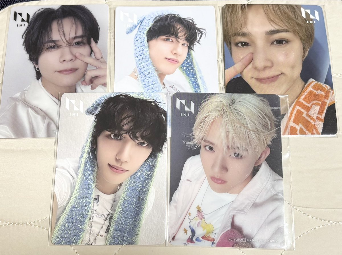 INI 交換 トレカ 過去 封入 特典 【譲】1~6枚目 池﨑 尾崎 木村 後藤