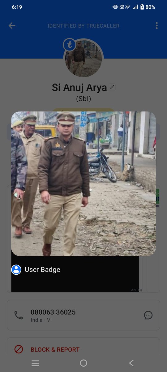 DevendraKu92878's tweet photo. @Uppolice @Uppolice @dgpup @CMOfficeUP

जनपद संभल में तैनात एक पुलिस उपनिरीक्षक द्वारा बिना किसी कारण मुझे झूठे मुकदमे की धमकी दी गई। यह पुलिस पद का स्पष्ट दुरुपयोग है।
इस संबंध में डायल 112 पर शिकायत दर्ज है।
112 Event ID: P15122514848 
वरिष्ठ अधिकारियों से निष्पक्ष जांच करे। https://t.co/vhaPIC7lzp