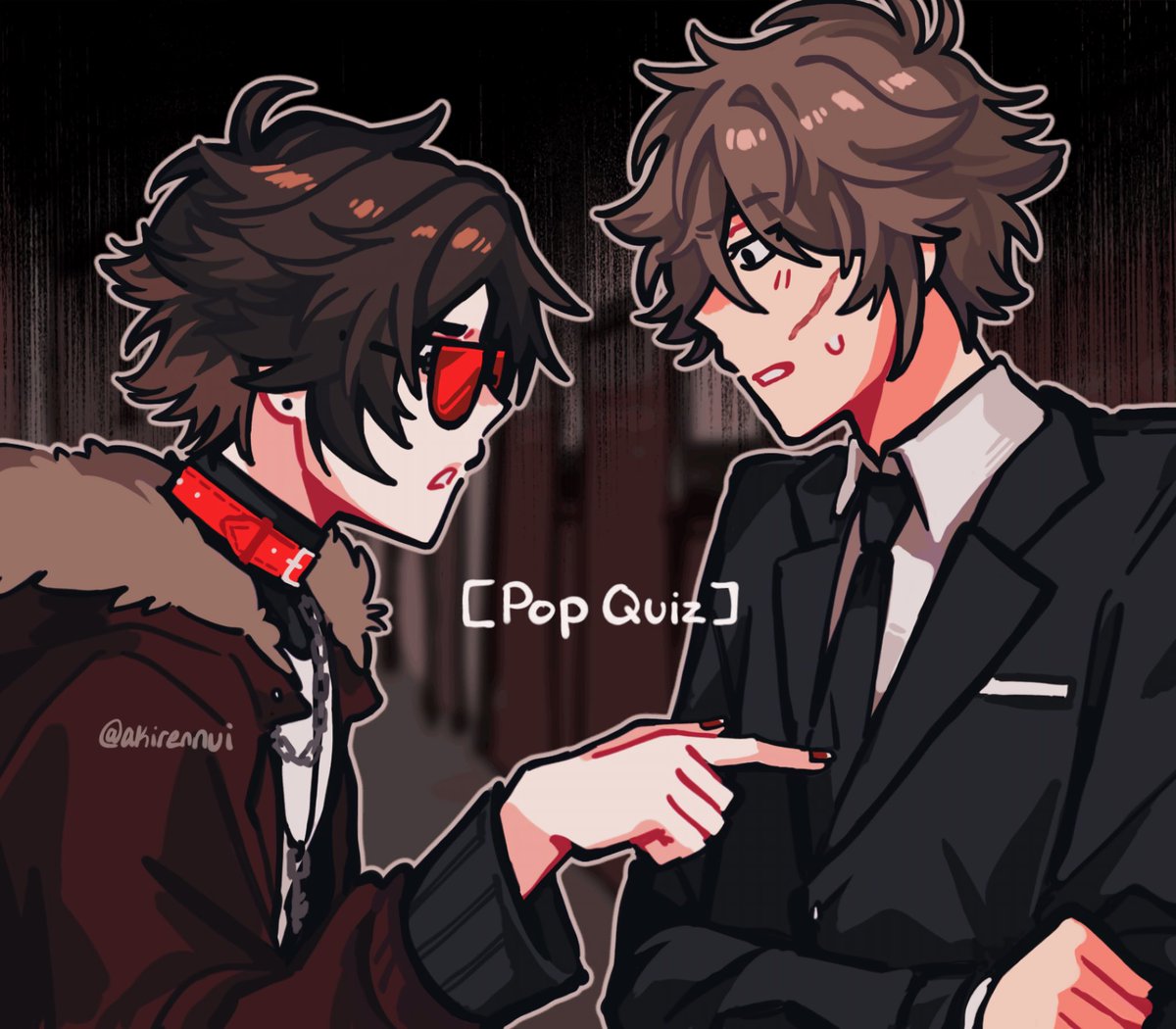 drew this for haseaki week2025 day 1 yippie >_< !!