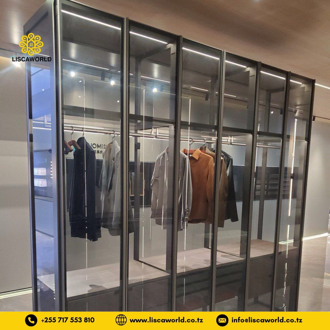 LiscaWorld's tweet photo. Due to high demand, this sleek and elegant glass wardrobe is sold out. Don’t worry, you can can still place your order and get a custom glass wardrobe.

For more details you can reach us on +255 717 553 810.

#glasswardrobe #bedroominspo #custommade #customdesigns #bedroom https://t.co/mllAJspRHp