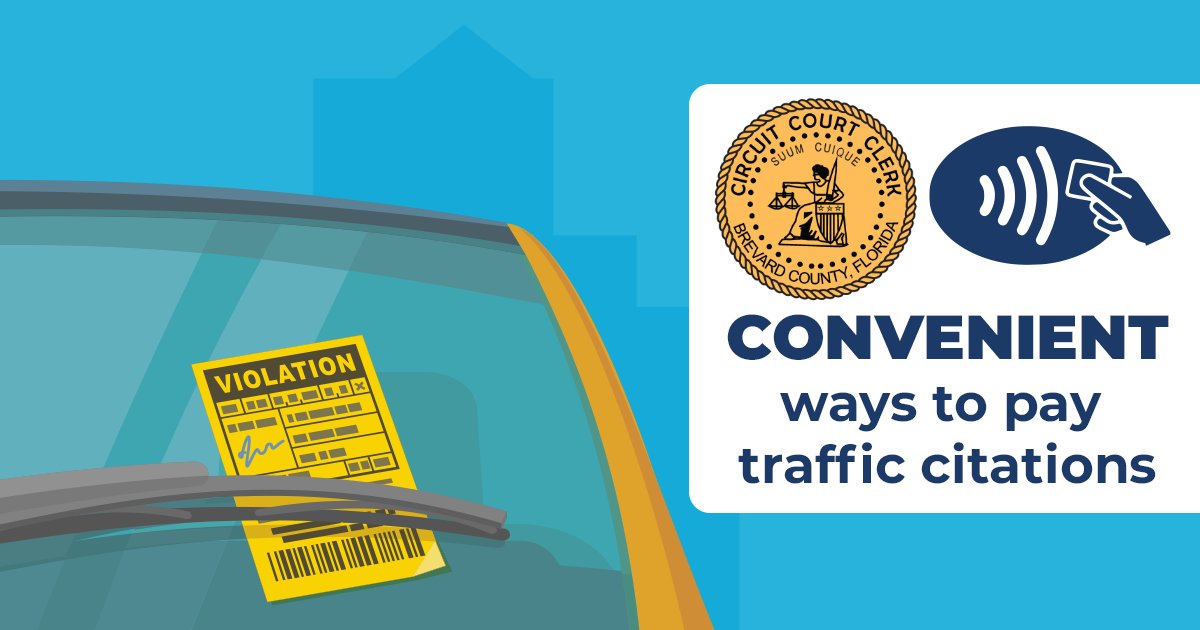 BrevardClerk's tweet photo. Don’t let a traffic citation slow down your holiday season— Brevard Clerk of Court &amp; Comptroller offers easy, convenient ways to pay.

Visit https://t.co/a0w0zHyzSH to learn how to make a timely payment and cross it off your holiday to-do list.

#FLClerks https://t.co/fxMNqitog4