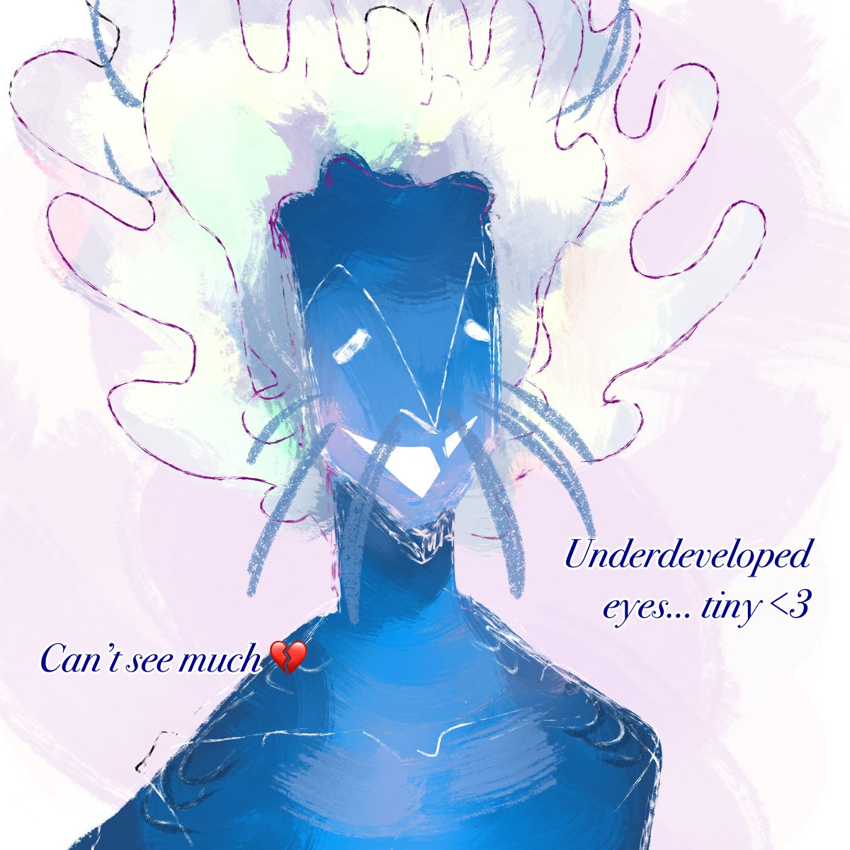 MysteriouslyInk's tweet photo. My stupid ugly slime wife #DELTARUNE #rouxlskaard #rouxls https://t.co/pKjBhji9Xe
