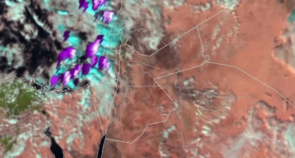 الأردن .. انقلاب على الاجواء في الساعات القادمة 