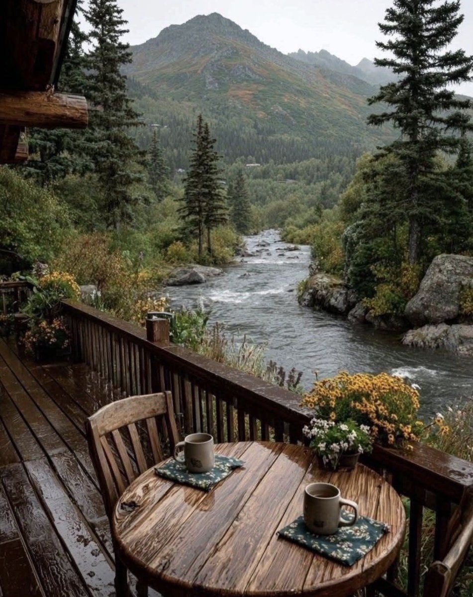 Doğanın kucağında en derin sakinlik.

İçindeki fırtınanın izi derindir…