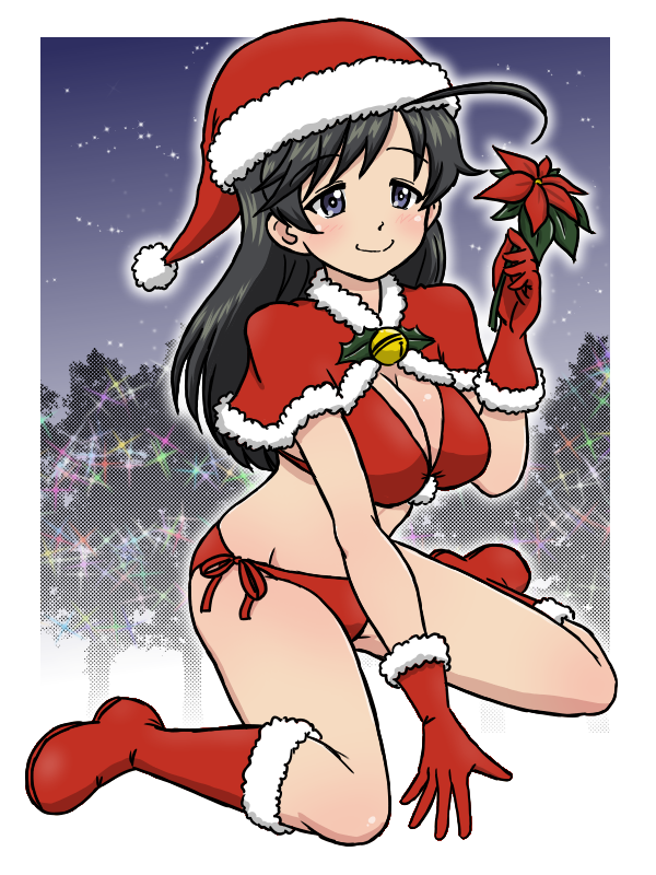 #五十鈴華生誕祭2025
#五十鈴華生誕祭　
華さんお誕生日おめでとう！
華サンタさんです！