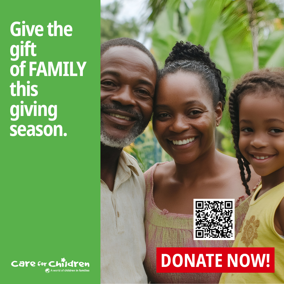 careforchildren's tweet photo. Christmas means family, but in Jamaica, post-Hurricane Melissa, many vulnerable children do not have a family. Help us support Jamaica to reform child-welfare and train workers to see thousands of vulnerable children placed in loving homes. Gifts doubled up to £5K!

#GiftOfFamily https://t.co/2PMv0LxVuw