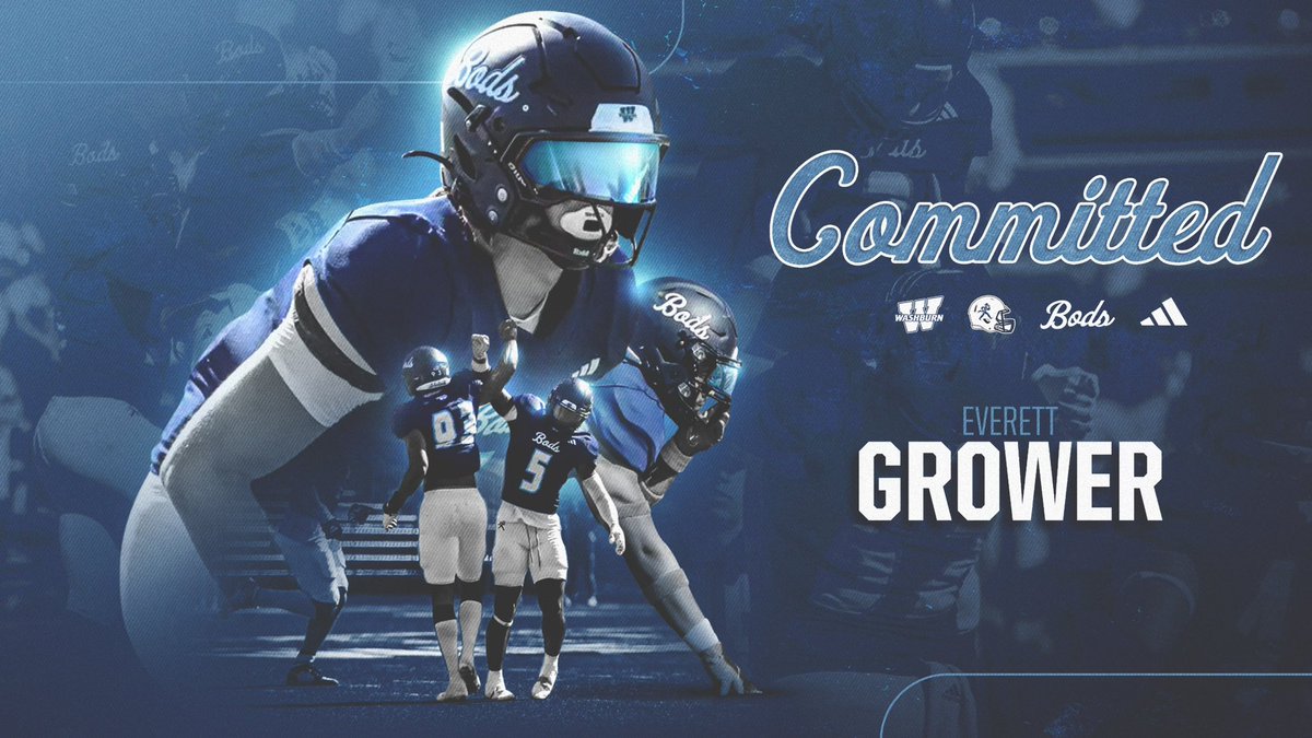 egrower19's tweet image. After good talks with @CoachSharpWU and @Zach_Watkins as well as my parents I have decided to commit to Washburn University to continue academic and athletic career!