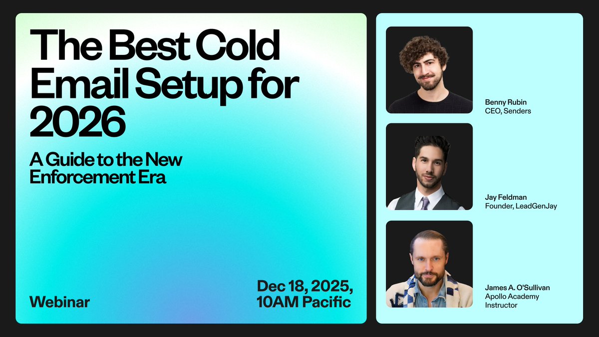 Apollo.io tweet media