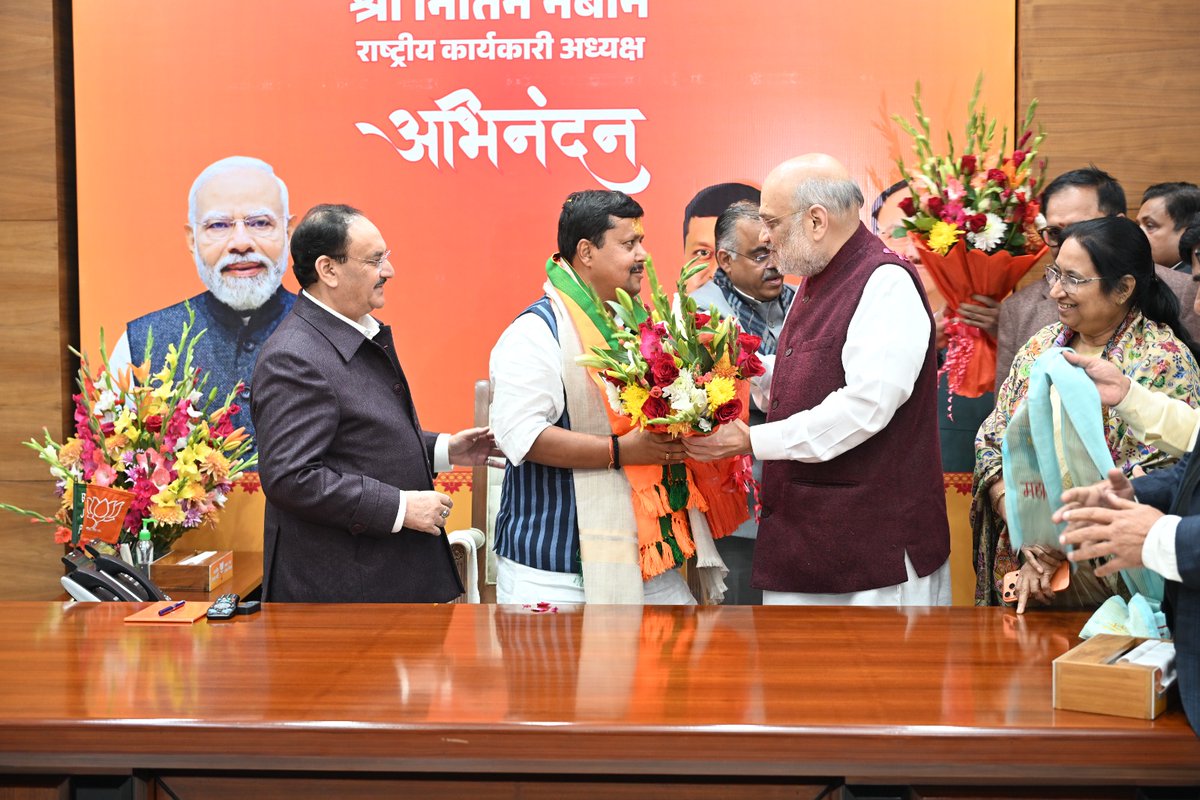 Nitin Nabin tweet media